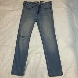 Hollister low rise skinny jeans